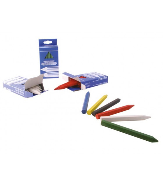 Outils de mesure, marquage et tracage - DEFI - CRAIE GRASSE - BLANCHE - 12 pcs…