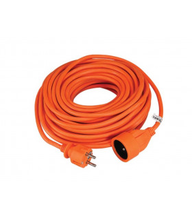 Cordons d'alimentation cables - RALLONGE - 20 m - ORANGE - 3G1.