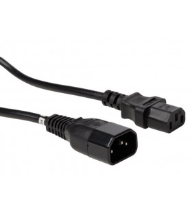 Cordons d'alimentation cables - CABLE D'ALIMENTATION NOIR C14 C13 L 1.