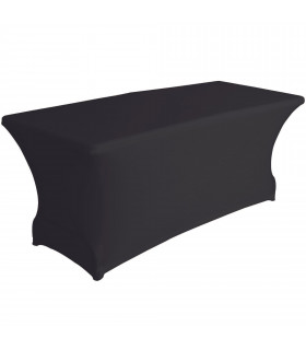 Housses de protection - Housse extensible pour table rectangulaire - noir…