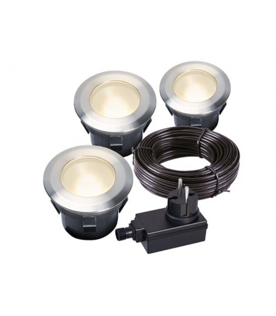 Eclairage exterieur - GARDEN LIGHTS - LARCH SET - SPOT A ENCASTRER - 12 V - 30