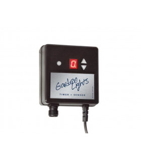 Eclairage exterieur - GARDEN LIGHTS - CAPTEUR CREPUSCULAIRE AVEC MINUTEUR - 12