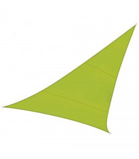 Voiles solaires - VOILE SOLAIRE - TRIANGLE - 5 x 5 x 5 m - COULEUR VERT LIME…