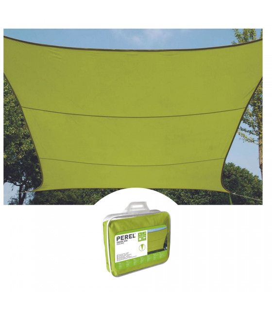 Voiles solaires - VOILE SOLAIRE - RECTANGULAIRE - 2 x 3 m - COULEUR VERT LIME…