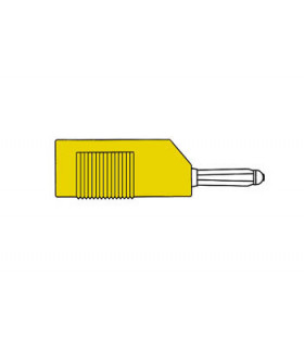 Connecteurs - FICHE MULTICONTACTS 4mm A TROU TRANSVERSAL ET REPRISE ARRIERE -