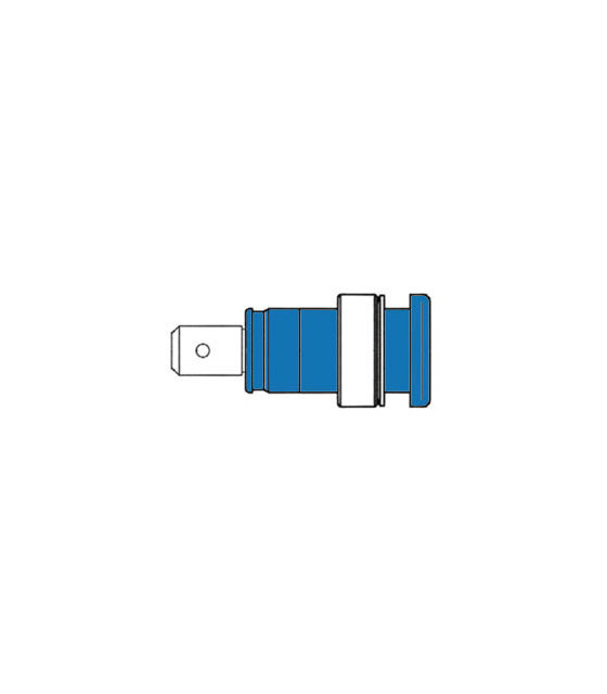 Connecteurs - DOUILLE DE SECURITE ISOLEE 4mm BLEU SEB 2620-F6 3…