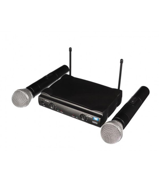 Systemes de microphone - MICROPHONE UHF SANS FIL - 2 CANAUX…