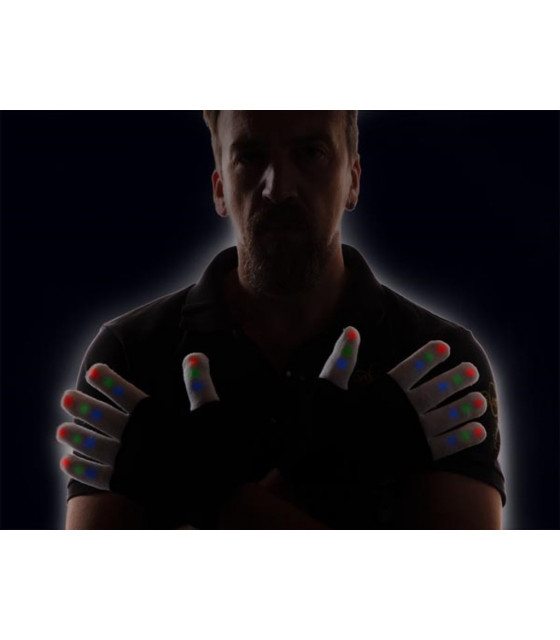 Eclairage de securite, de decoration et de fete - GANTS LUMINEUX LED…