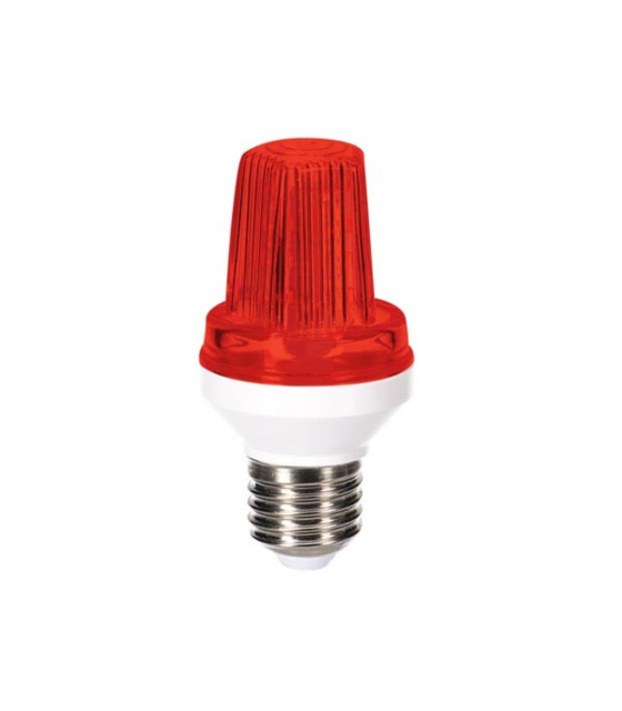 Lampes stroboscopiques - MINI LAMPE LED STROBOSCOPIQUE - E27 - 3 W - ROUGE…