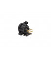 Connecteurs - NEUTRIK - XLR RECEPTACLE MOUNTING CONNECTOR 5-PIN MALE HORIZONTAL