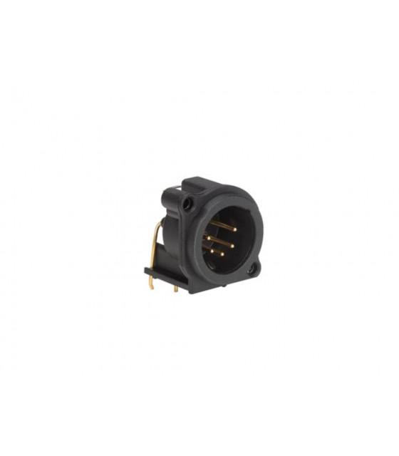 Connecteurs - NEUTRIK - XLR RECEPTACLE MOUNTING CONNECTOR 5-PIN MALE VERTICAL