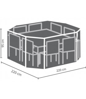 Housses de protection - Housse d'exterieur pour ensemble de jardin octogonal…