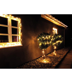 Guirlandes lumineuses - Sparkle Light LED - 8 m - 120 lampes blanc arizona -