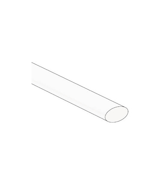 Thermoretractables - GAINE THERMORETRACTABLE 2 1 - 9.5mm - BLANC - 25 PCS.