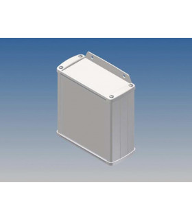 Boitiers metalliques - BOITIER EN ALUMINIUM - BLANC - 110 x 105.9 x 45.