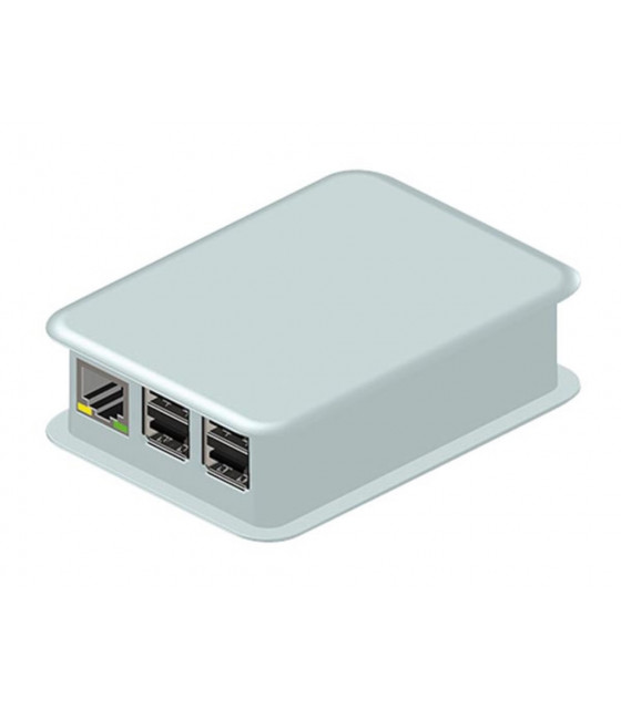 Boitiers en plastique - BOITIER POUR RASPBERRY PI 3 - BLANC…