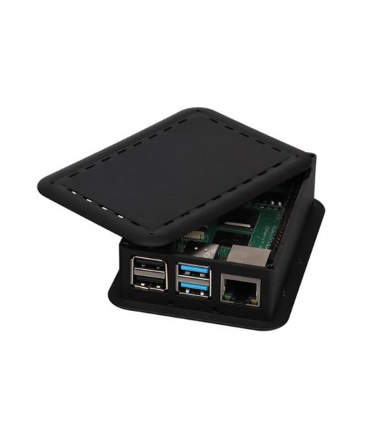 Boitiers en plastique - BOITIER POUR RASPBERRY PI 4 - NOIR…