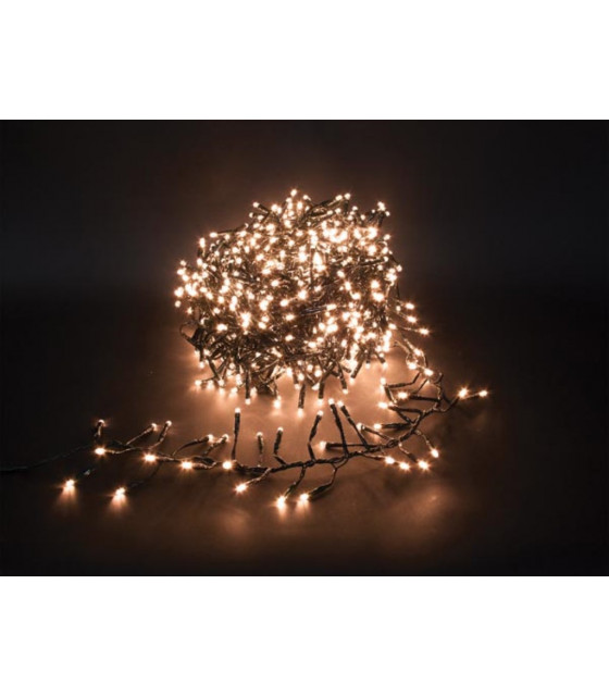 Guirlandes lumineuses - Twistlight LED - 12 m - 1020 lampes blanches arizona -