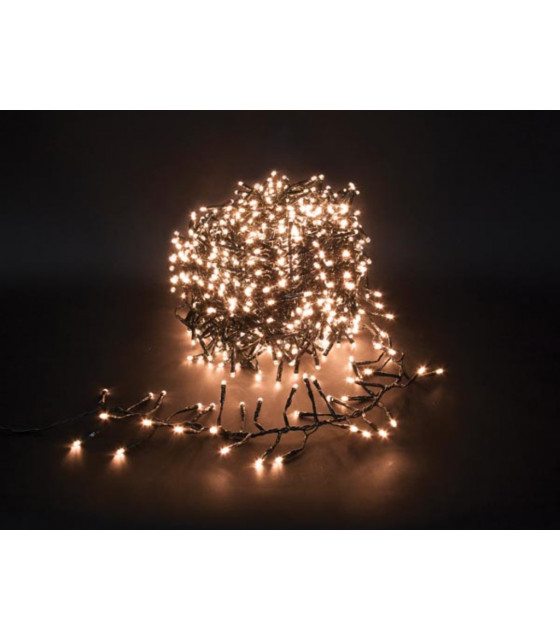 Guirlandes lumineuses - Twistlight LED - 18 m - 1530 lampes blanches arizona -