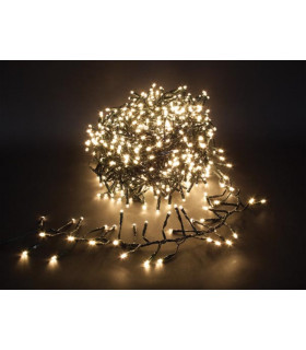 Guirlandes lumineuses - Twistlight LED - 24 m - 2040 LED - blanc chaud - cable