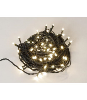 Guirlandes lumineuses - Twistlight LED - 3 m - 250 lampes blanches - fil noir -