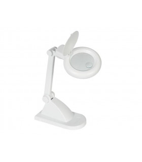 Pied de table - LAMPE-LOUPE 3 12 DIOPTRIES - 12W - BLANC…