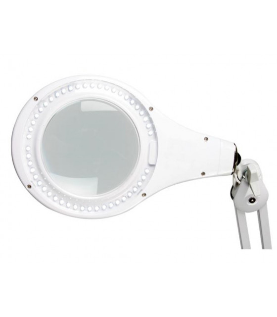 Pince de table - LAMPE-LOUPE LED 5 DIOPTRIES - 4 W - 48 LEDs - BLANC…