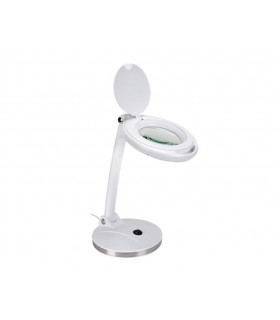 Pied de table - LAMPE-LOUPE LED 5 DIOPTRIES - BLANC…