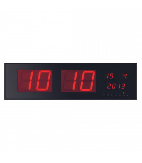 Horloges alarmes - HORLOGE MURALE A AFFICHAGE LED - 83 x 23 x 4 cm…