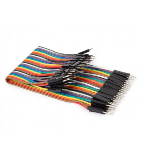 Accessoires - CABLE DE LIAISON 40 BROCHES 15 cm MALE VERS MALE CABLE PLAT…