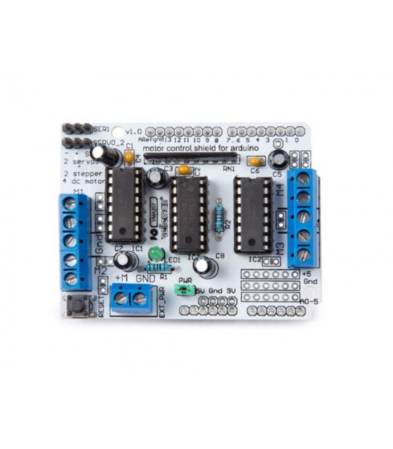 Shields - SHIELD CONTOLEUR DE MOTEURS L293D POUR ARDUINO®…