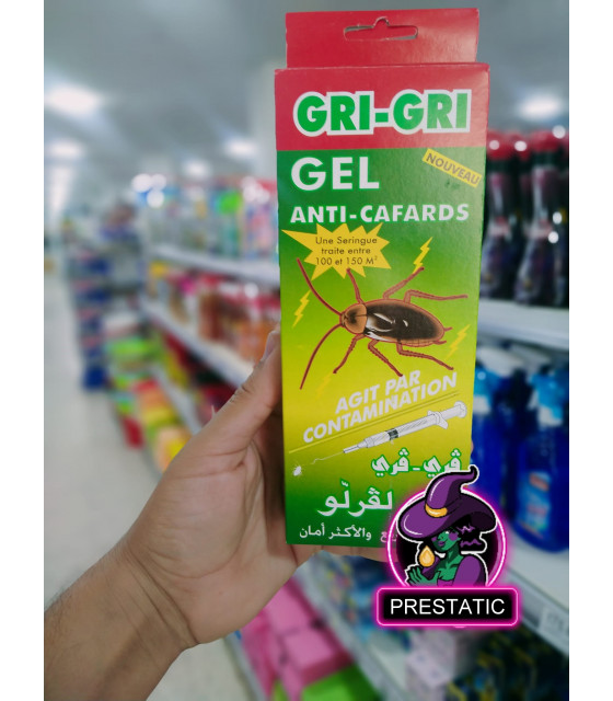 Produit anti cafard puissant : gel anti cafards - 2 seringues