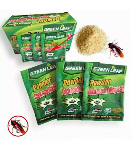 Anti Cockroach Product Effective and Powerful Non-Toxic - 18 Sachets