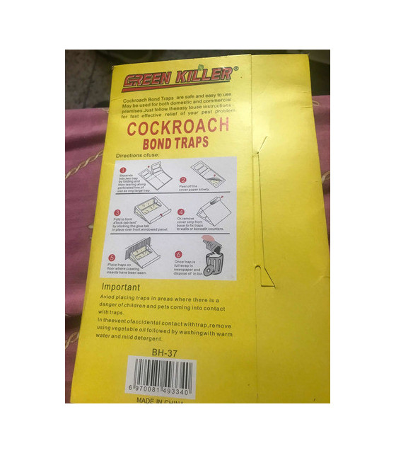 Anti Cockroach Product 21 PCS Sticky Cockroach Traps | Powerful anti cockroaches