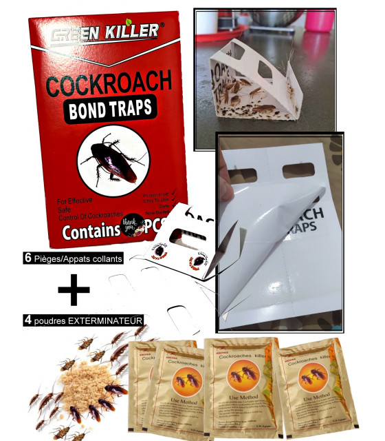 Anti cockroach product PACK RJ TWO IN ONE ANTI COCKROACHES, INSECTS, CRAWLERS