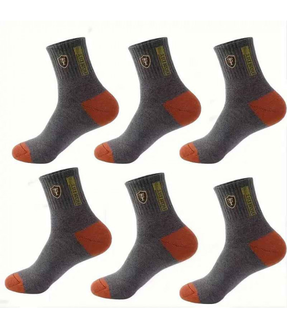 copy of Negro 5 pares Calcetines deportivos transpirables y cómodos para hombre y mujer, hechos de algodón