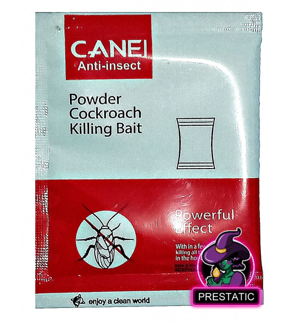 copy of Prestatic - 10 sachets of Anti Creeping Powder, Cockroach Cockroaches, Professional Anti Cockroaches