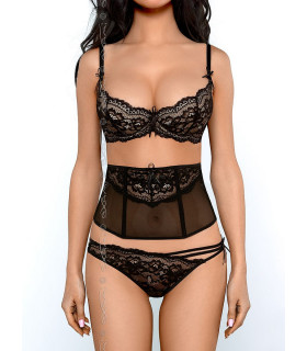 Soutiens-Gorge - Soutien-gorge rembourré noir model 126891 Axami