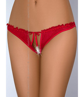 Lingerie Sexy - Culottes rouge model 51611 Axami