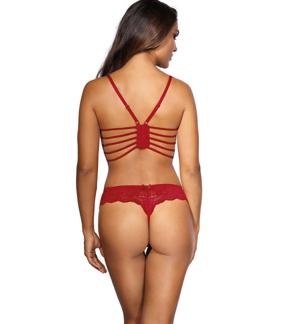 Lingerie Sexy - Strings rouge model 158706 Axami