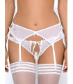 Lingerie Sexy - Ceinture blanc model 51613 Axami