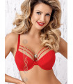 Soutiens-Gorge - Push up rouge model 66302 Axami