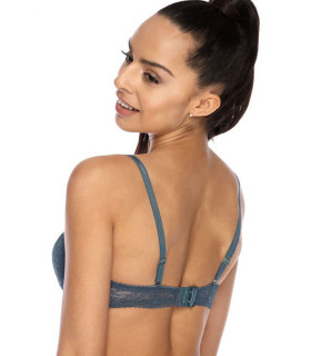 Soutiens-Gorge - Push up bleu model 160581 Mat