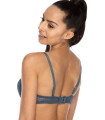 Soutiens-Gorge - Push up bleu model 160581 Mat