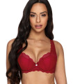 Soutiens-Gorge - Soutien-gorge rembourré rouge model 160583 Mat