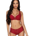 Soutiens-Gorge - Soutien-gorge rembourré rouge model 160583 Mat