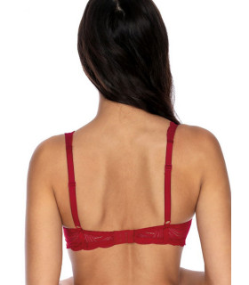 Soutiens-Gorge - Soutien-gorge rembourré rouge model 160583 Mat