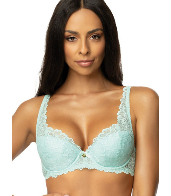 Soutiens-Gorge - Soutien-gorge rembourré vert model 179234 Mat