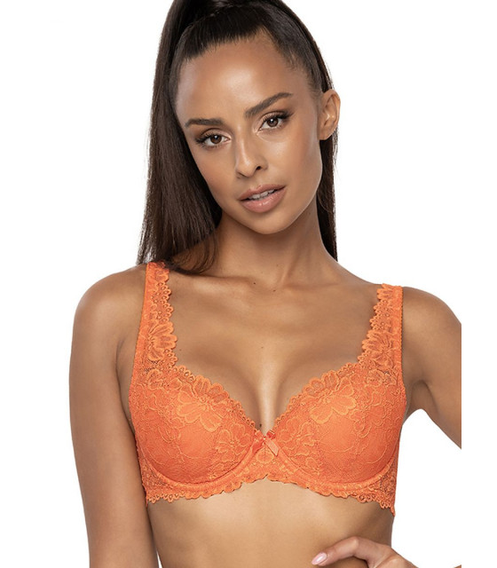 Soutiens-Gorge - Soutien-gorge rembourré orange model 194658 Mat