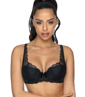 Soutiens-Gorge - Soutien-gorge rembourré noir model 162474 Mat